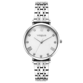 Γυναικείο Ρολόι Vogue Bliss Mini Ασημί Λευκό Φίλντισι