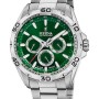Ανδρικό Ρολόι Festina Multifunction Πράσινο Ασημί 10 Bar