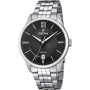 Ανδρικό Ρολόι Festina Classic Quartz Ασημί Μαύρο Ημερομηνία